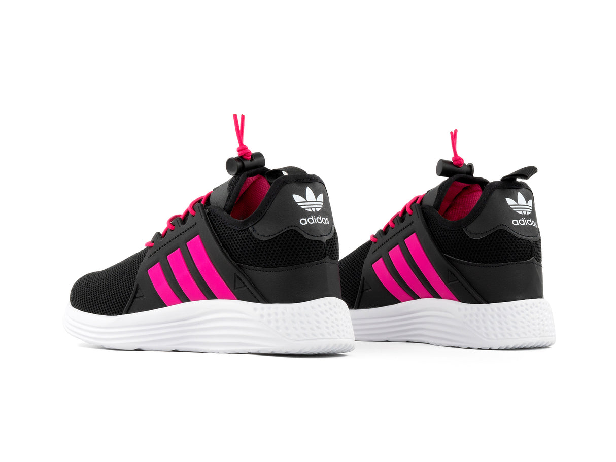 Paq 6 Pares Tenis 018 Negro Fiusha-1 23/26.5