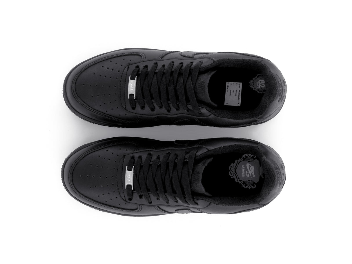 Paq 6 Pares Tenis Air Force 1 Negro Total 1.1 Premium 25/28.5