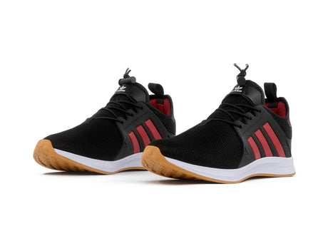 Paq 6 Pares Tenis 018 Negro Rojo 22/25.5