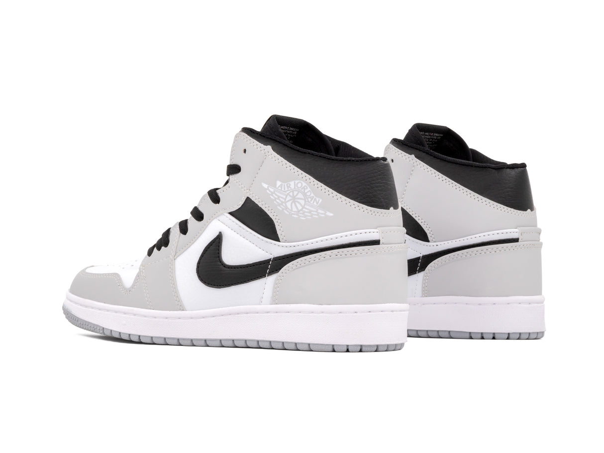 Tenis Retro 1 Gris Blanco Negro 1.1 Premium