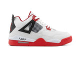 Paq 6 Pares Tenis Retro 4 Blanco Rojo 25/28.5