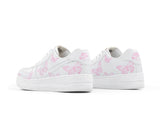 Paq 6 Pares Tenis Mariposa Blanco Rosa 22/25.5