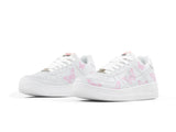 Paq 6 Pares Tenis Mariposa Blanco Rosa 22/25.5