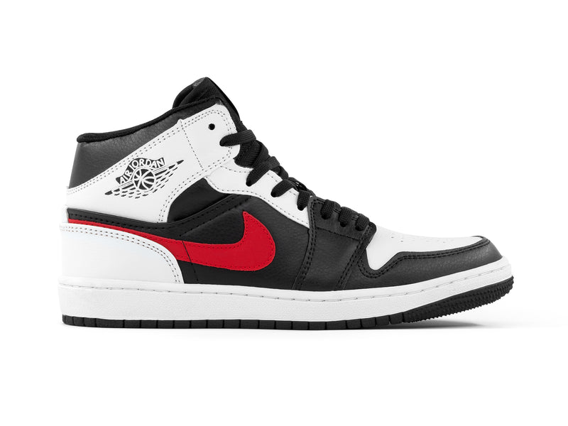 Retro 1 negro online con rojo