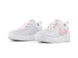 Paq 6 Pares Tenis 275 Blanco Rosa 22/25.5