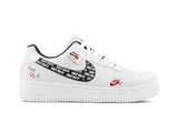 Paq 6 Pares Tenis 270 Blanco Negro Rojo 23/26.5