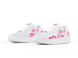 Tenis Love Blanco Rosa