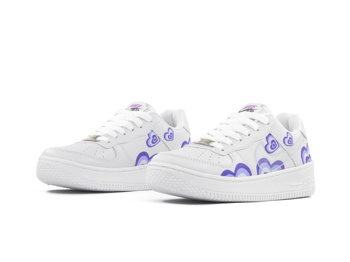 Tenis Love Blanco Lila