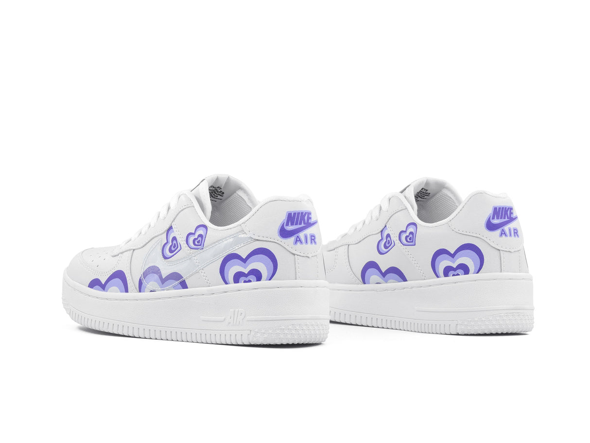 Tenis Love Blanco Lila