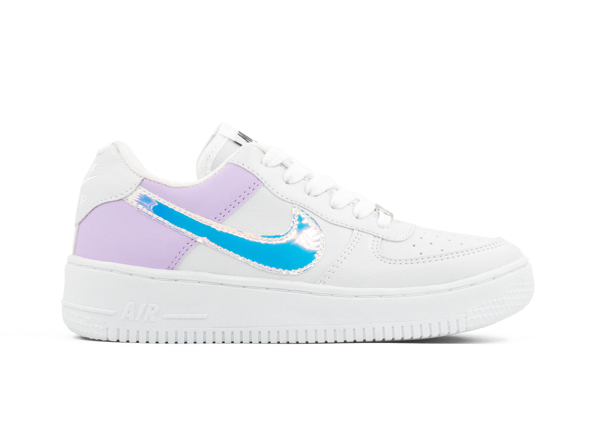 Tenis 270 Blanco Lila Glass