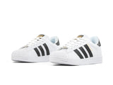 Paq 6 Pares Tenis Superstar Blanco Negro 26/29.5