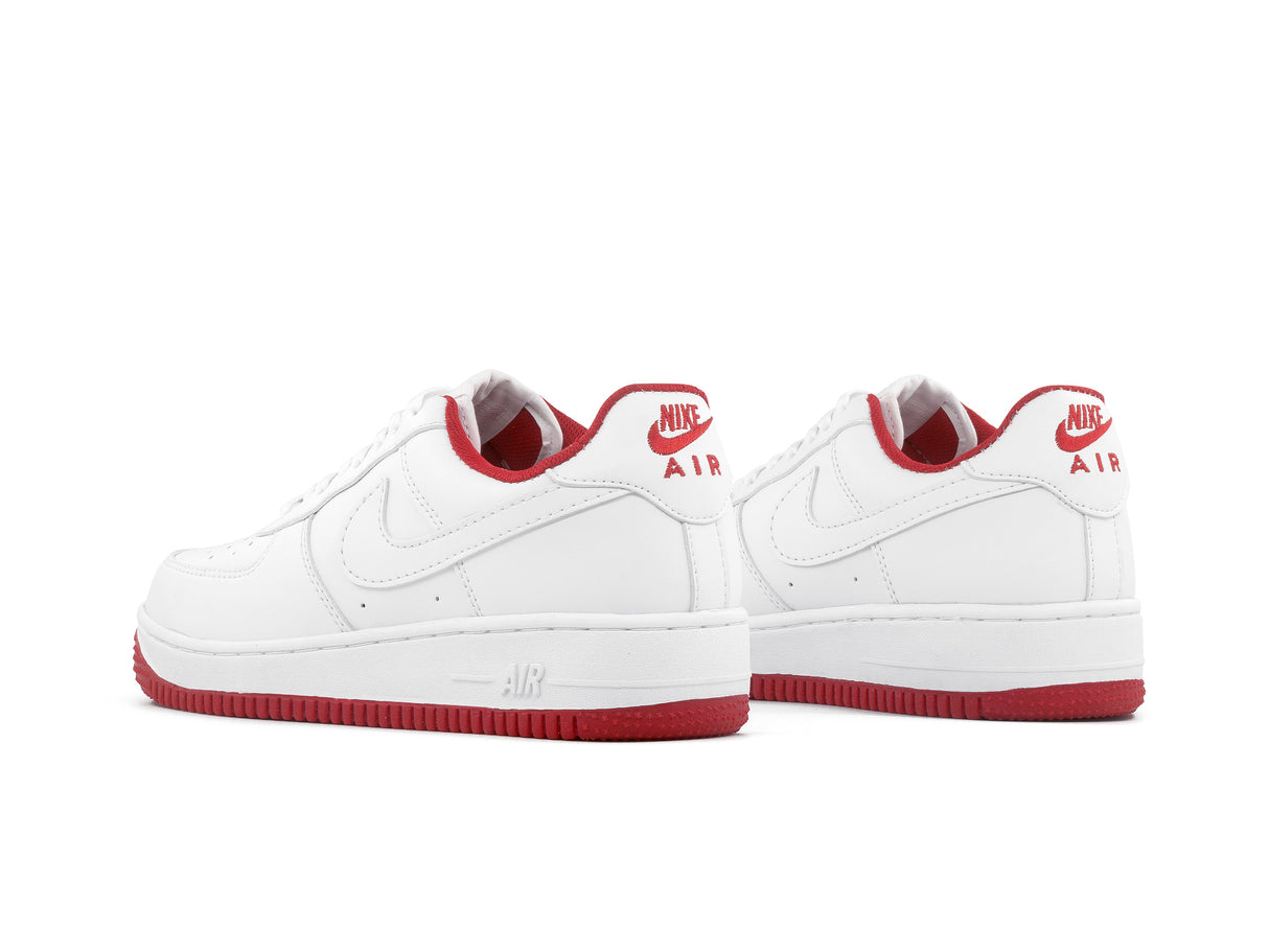 Paq 6 Pares Tenis Air Force 1 Blanco Rojo 1.1 Premium 25/28.5