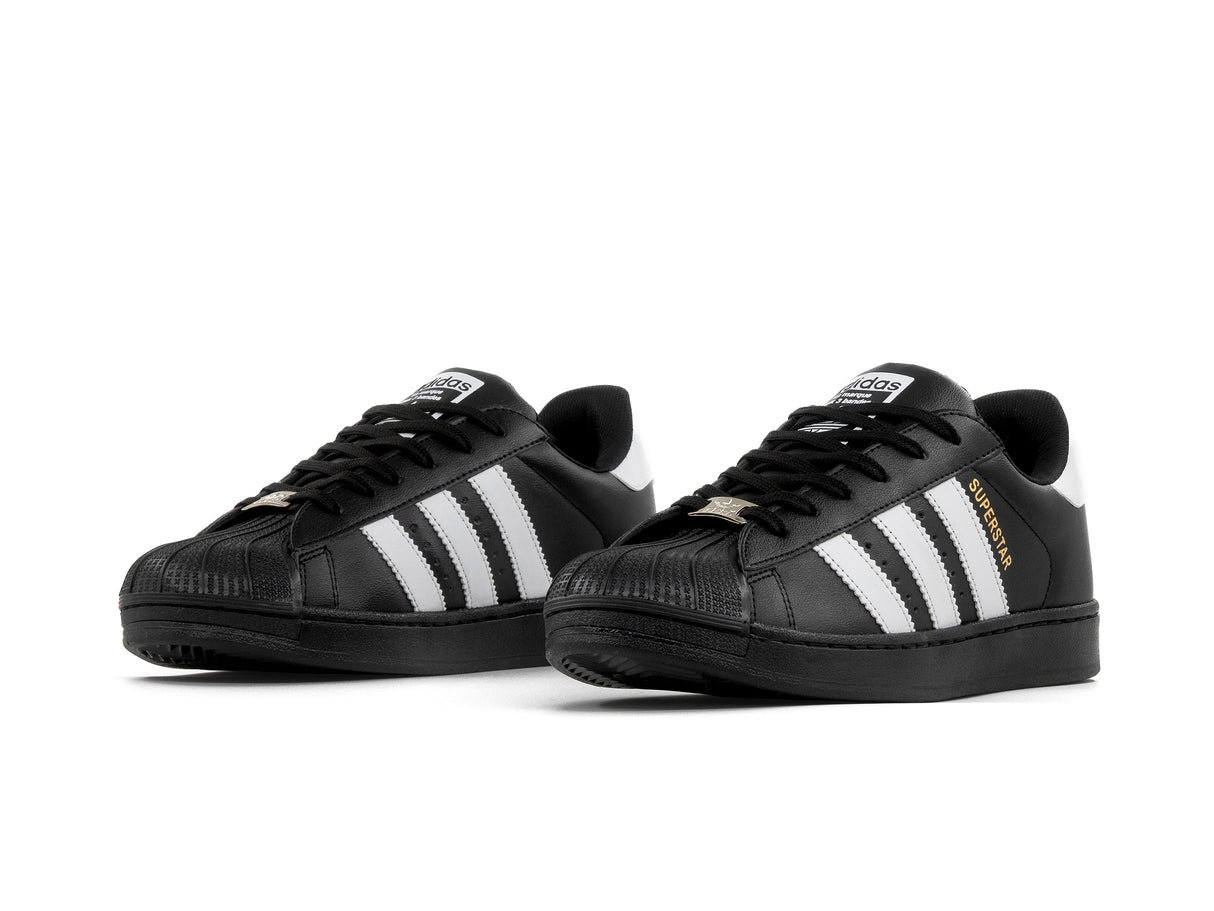 Tenis Superstar Negro Blanco