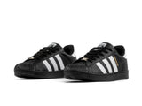 Tenis Superstar Negro Blanco