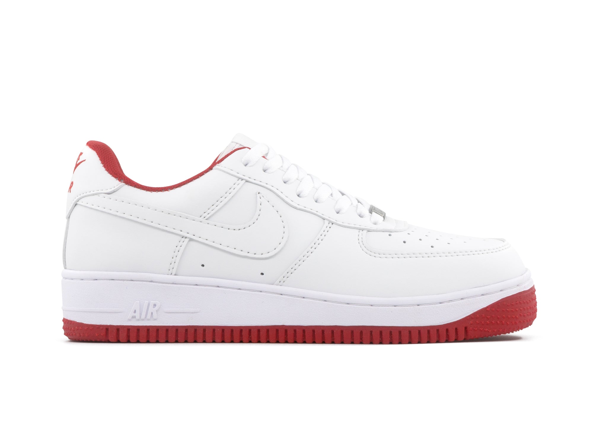 Tenis Air Force Blanco Rojo Premium – Snkrs Mayoreo