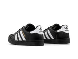 Tenis Superstar Negro Blanco