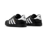Tenis Concha Negro Blanco