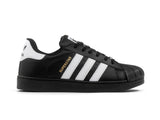 Tenis Superstar Negro Blanco