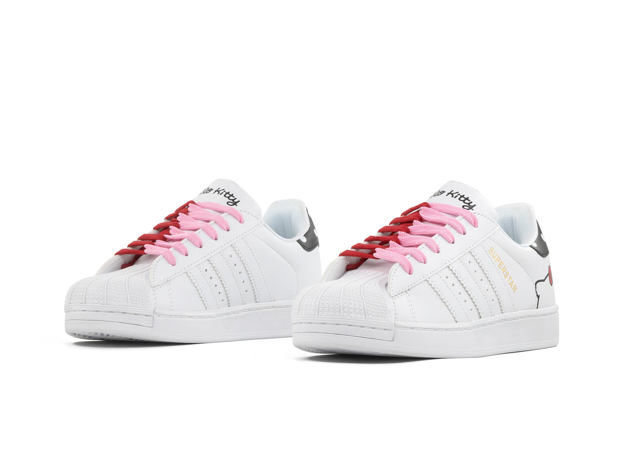 Tenis Superstar Blanco Hello Kitty