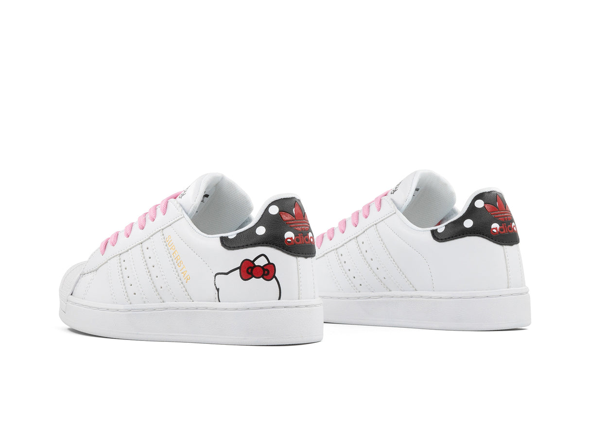 Tenis Superstar Blanco Hello Kitty