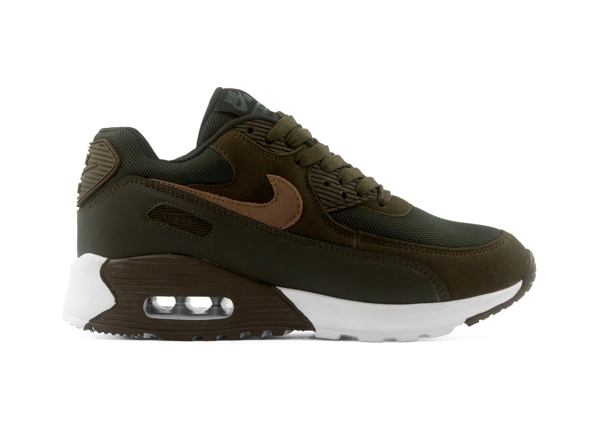 Paq 6 Pares Tenis Max 90 Verde Total 25/28.5