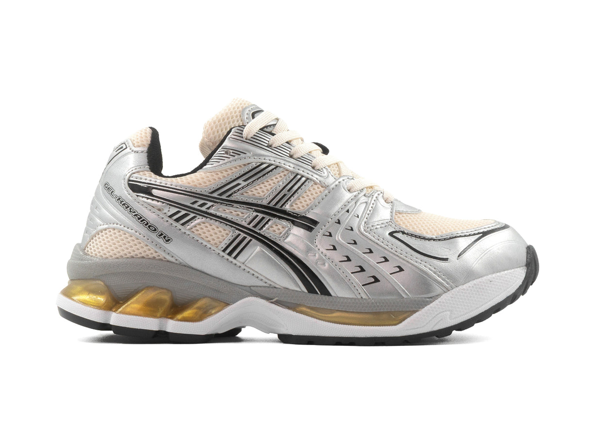 Paq 6 Pares Tenis Asics 2543 Latte Plata 1.1 Premium 23/26.5