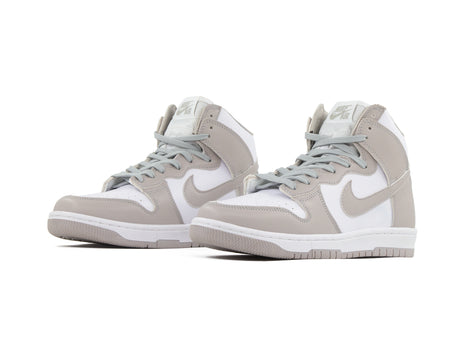 Tenis Dunk Bota Blanco Gris
