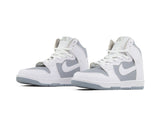 Paq 6 Pares Tenis Dunk Bota White Pure 25/28.5