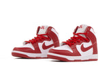 Paq 6 Pares Tenis Dunk Bota Blanco Rojo 25/28.5