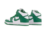 Paq 6 Pares Tenis Dunk Bota Blanco Verde 25/28.5