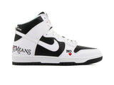 Tenis Dunk Bota Supreme By Any Means Black