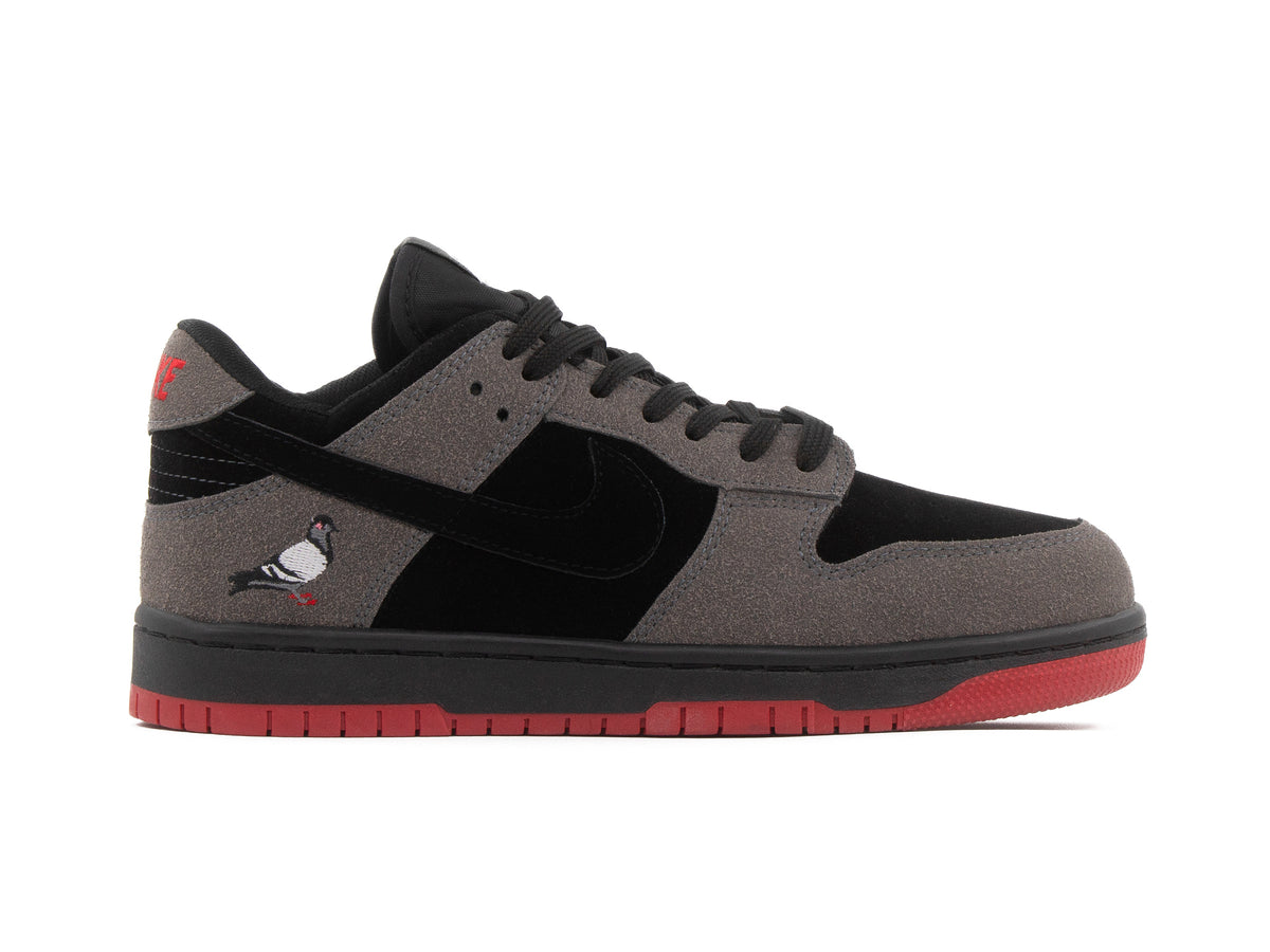 Paq 6 Pares Tenis Dunk Low OG Black Pigeon 25/28.5