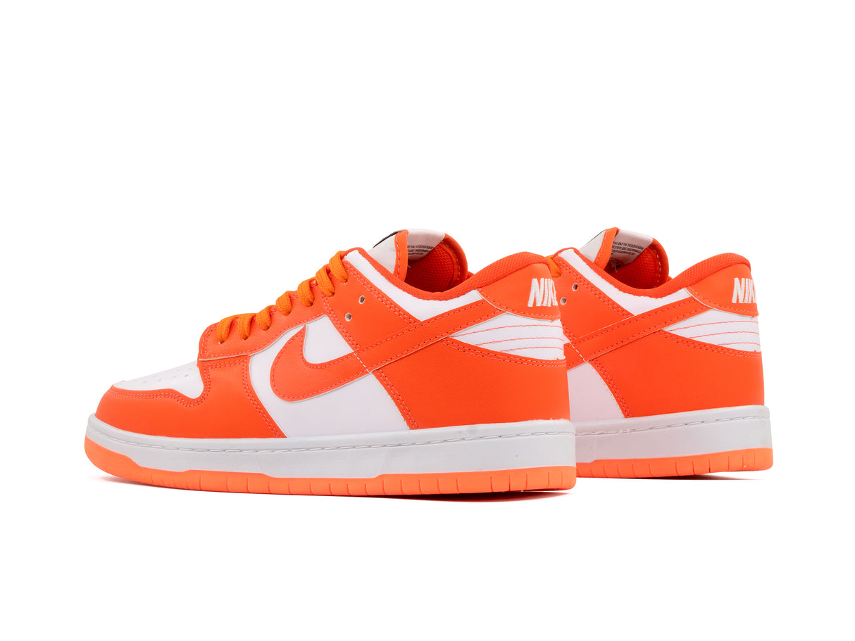 Tenis Dunk Low Blanco Naranja