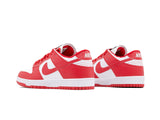 Paq 6 Pares Tenis Dunk Low Blanco Rojo 25/28.5