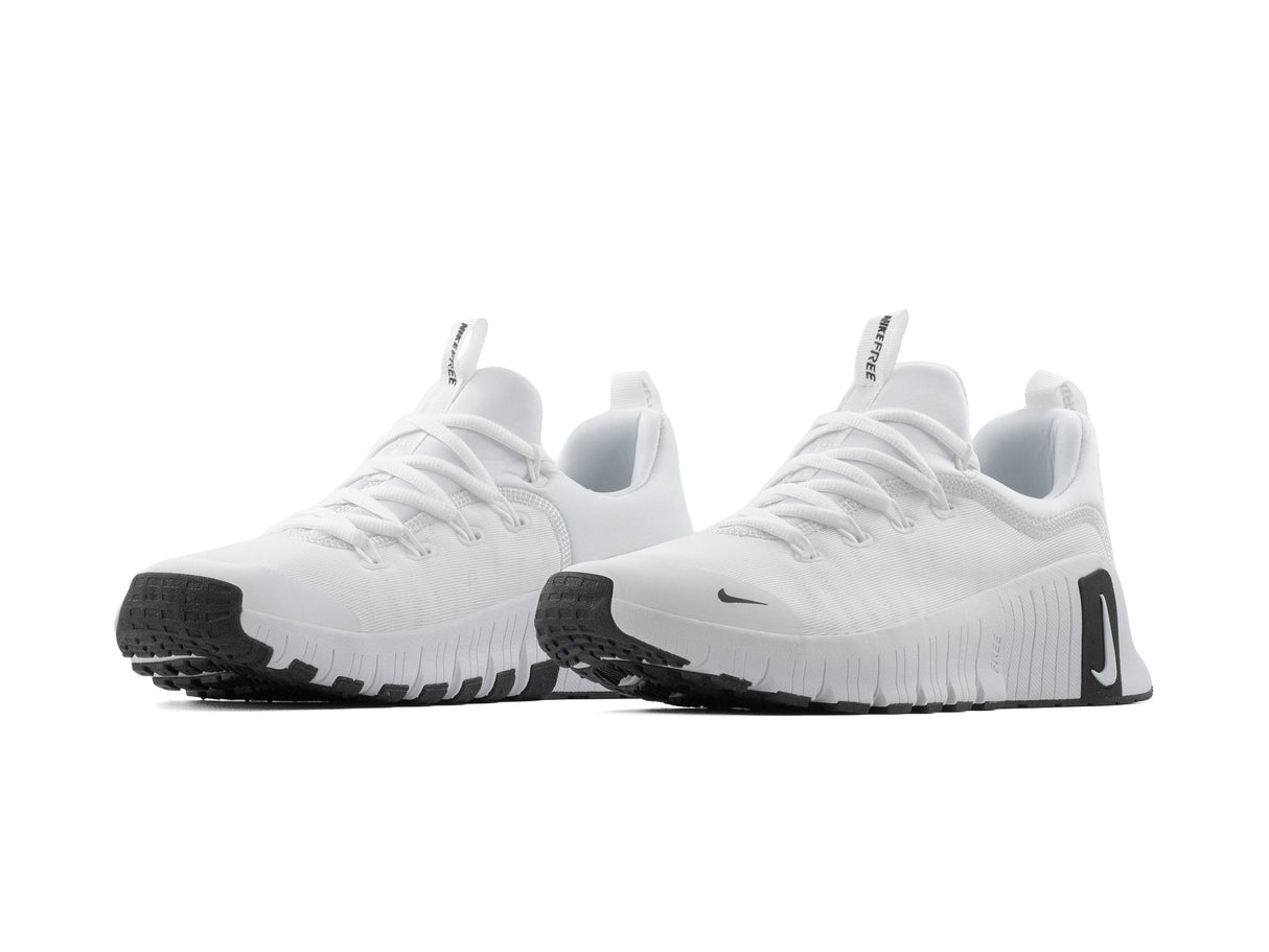 Tenis Free Metcon 6 Blanco Negro Importado