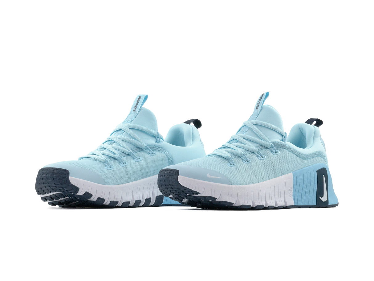 Tenis Free Metcon 6  Blanco Azul Cielo Importado