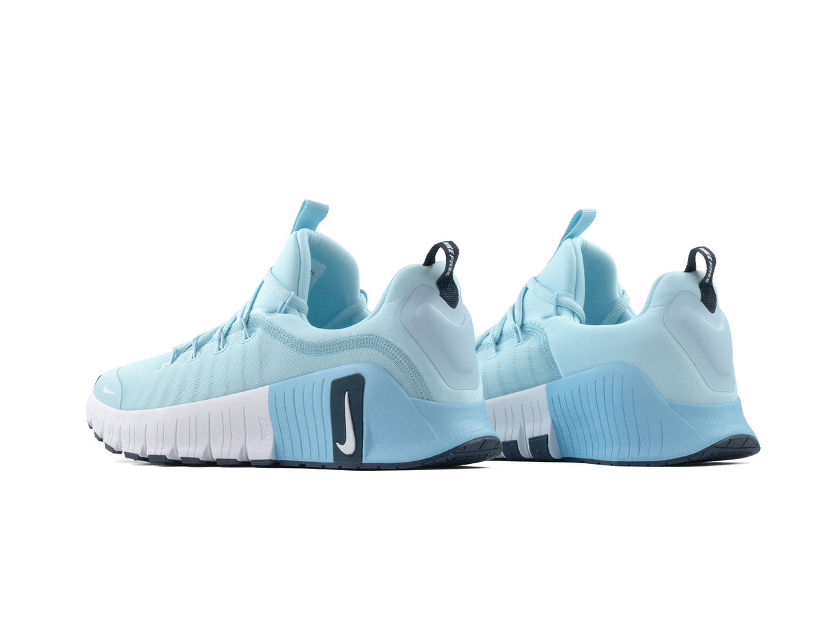 Tenis Free Metcon 6  Blanco Azul Cielo Importado