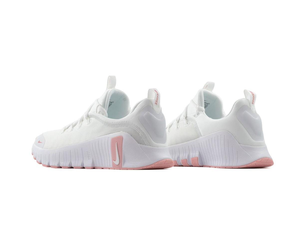 Tenis Free Metcon 6 Blanco Rosa Importado