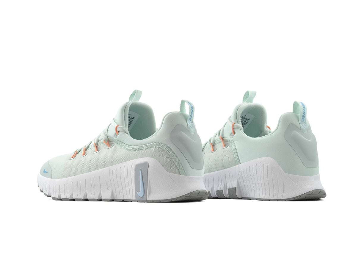 Tenis Free Metcon 6 White Half Blue Silver Importado
