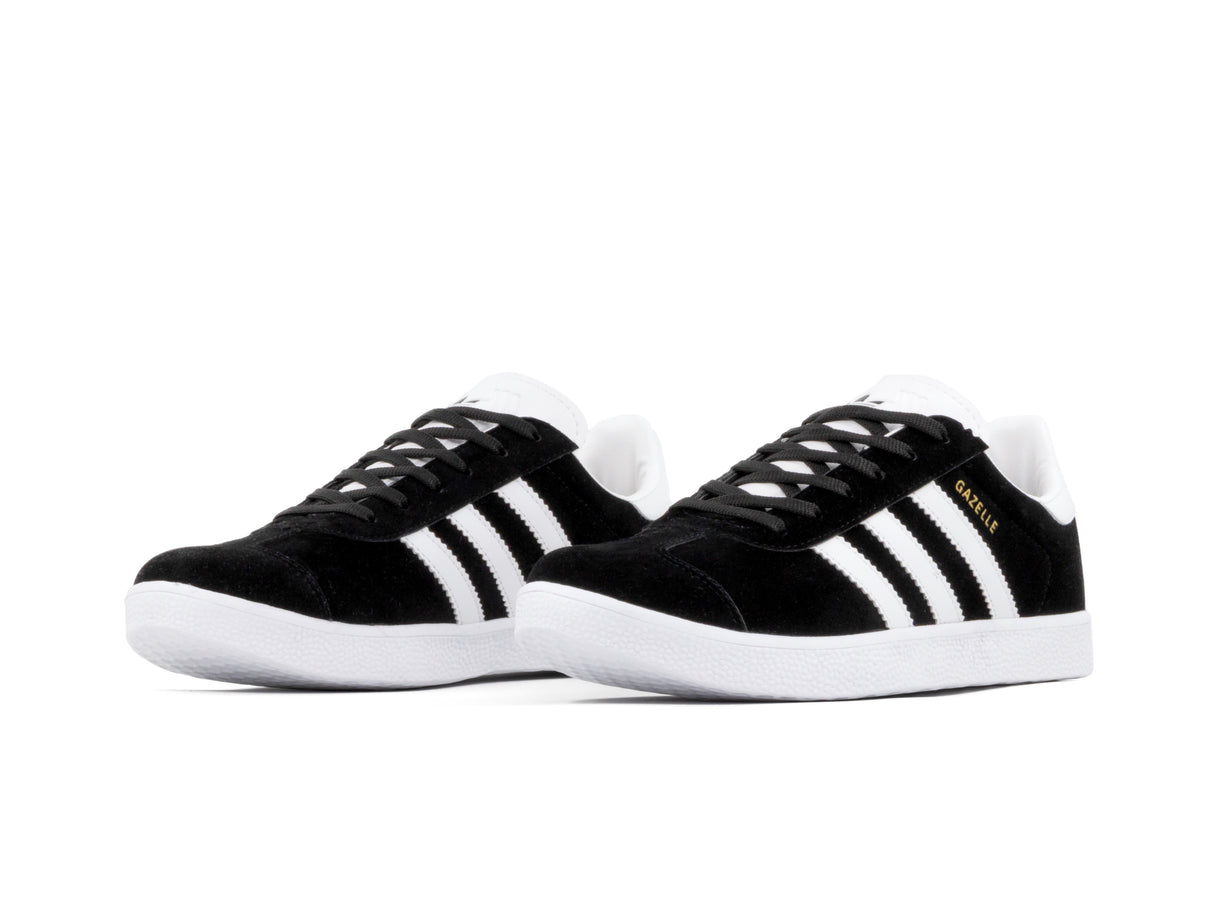 Paq 6 Pares Tenis Gazelle Negro Blanco Gamuza 25/28.5