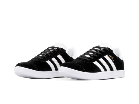 Paq 6 Pares Tenis Gazelle Negro Blanco Gamuza 25/28.5