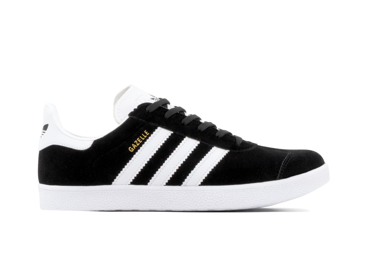 Paq 6 Pares Tenis Gazelle Negro Blanco Gamuza 25/28.5