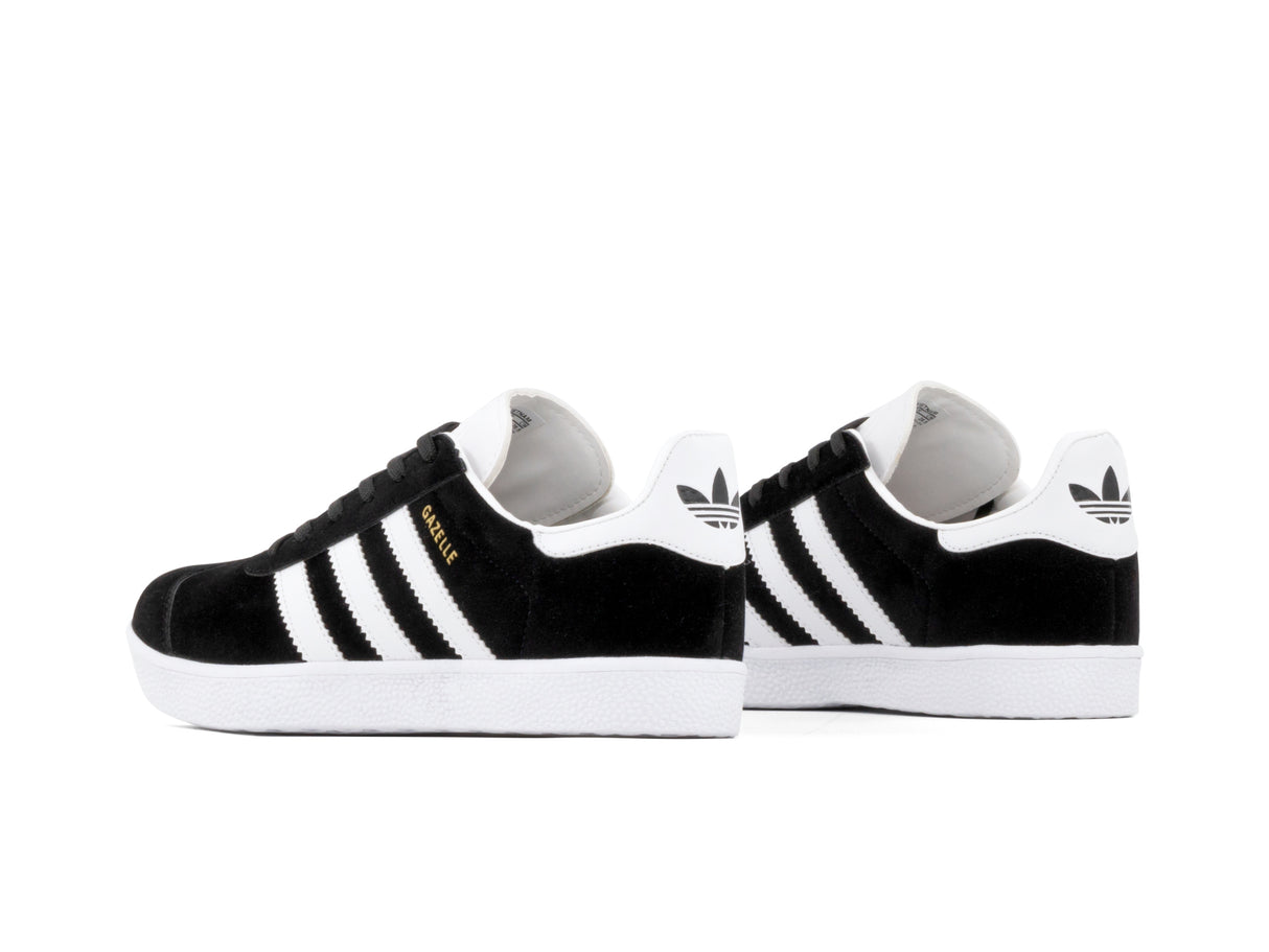 Paq 6 Pares Tenis Gazelle Negro Blanco Gamuza 25/28.5