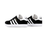 Paq 6 Pares Tenis Gazelle Negro Blanco Gamuza 25/28.5