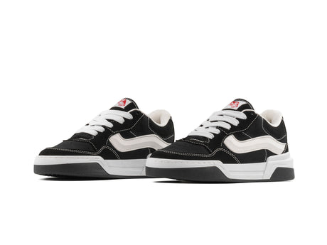Tenis Hylane Negro Blanco Lona