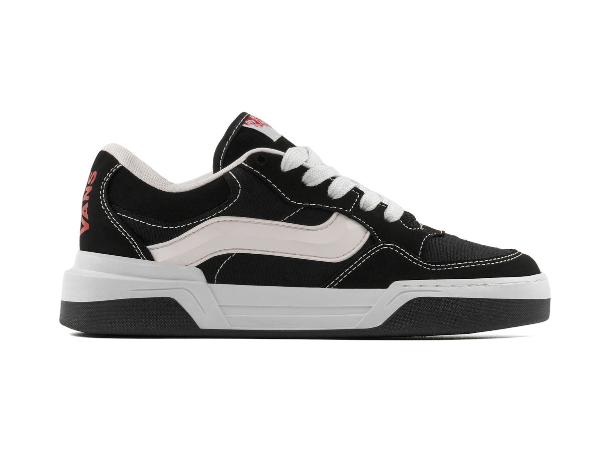 Tenis Hylane Negro Blanco Lona