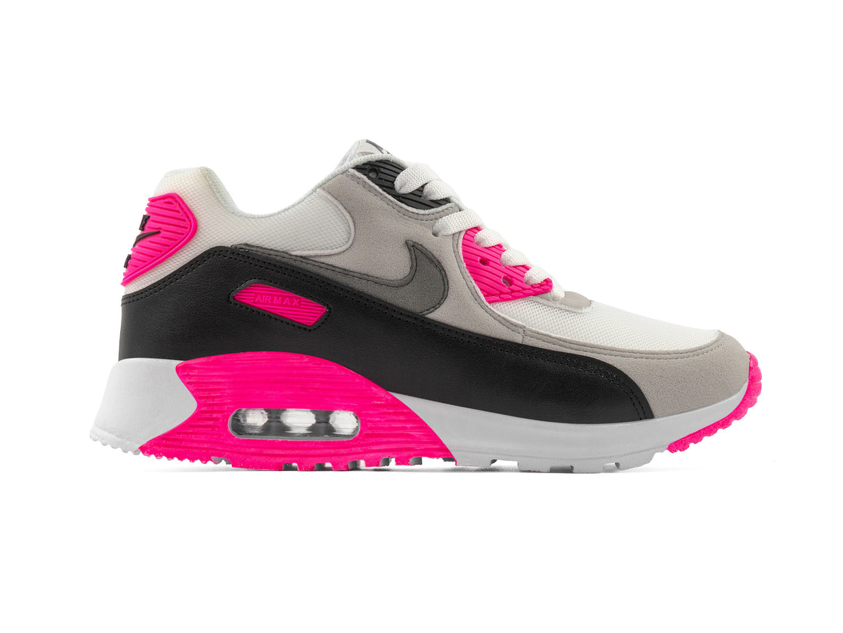 Tenis Max 90 Blanco Gris Fiusha