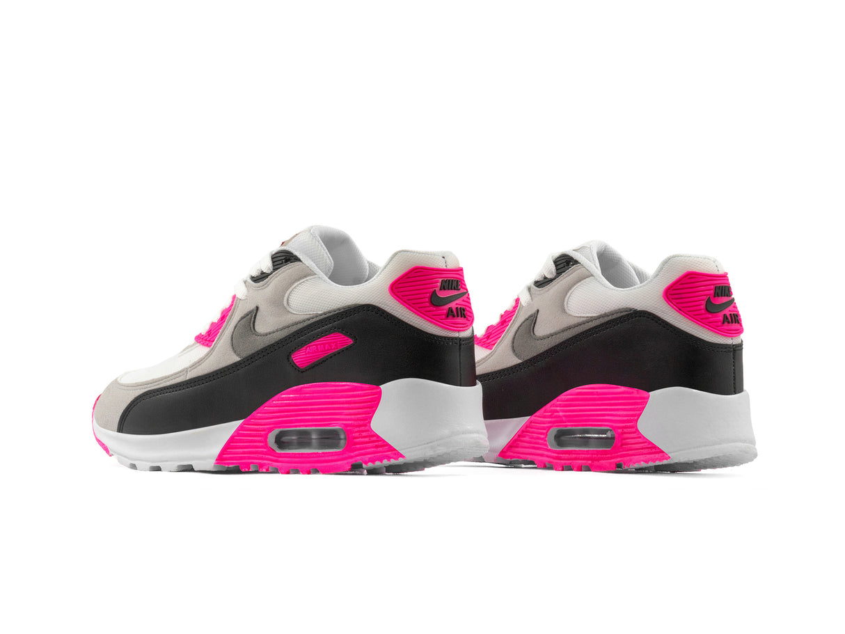 Paq 6 Pares Tenis Max 90 Blanco Gris Fiusha 23/26.5
