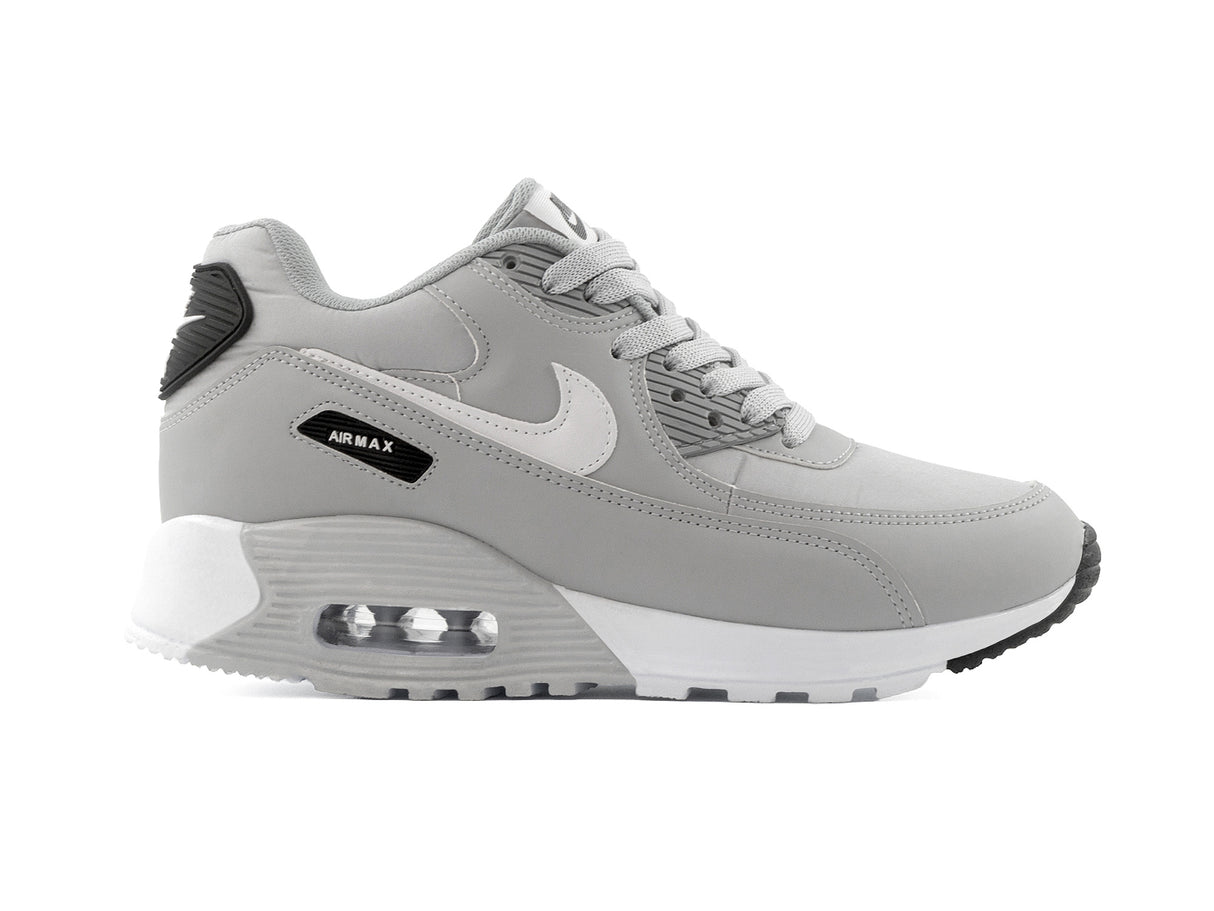 Tenis Max 90 Gris Blanco