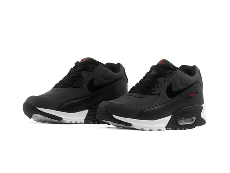 Tenis Max 90 Negro Rojo